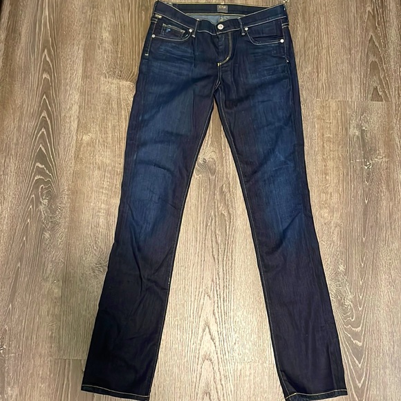 Citizens Of Humanity Ava Low Rise Straight Leg Jeans